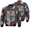 Merry Christmas Christmas Fighting Game Retro Christmas Holiday Gifts Unisex 3D Bomber Jacket