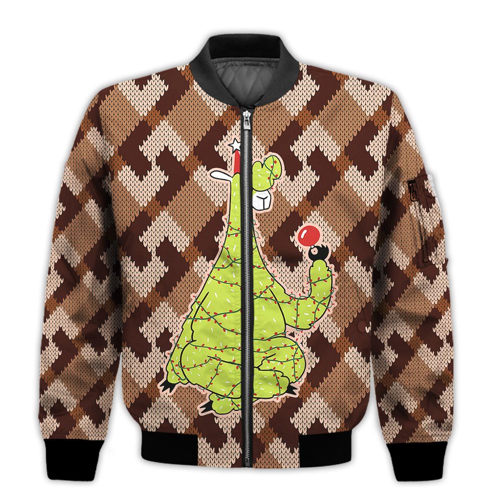 Merry-Christmas-Christmas-Tree-Llama-Retro-Christmas-Holiday-Gifts-Unisex-3D-Bomber-Jacket-1