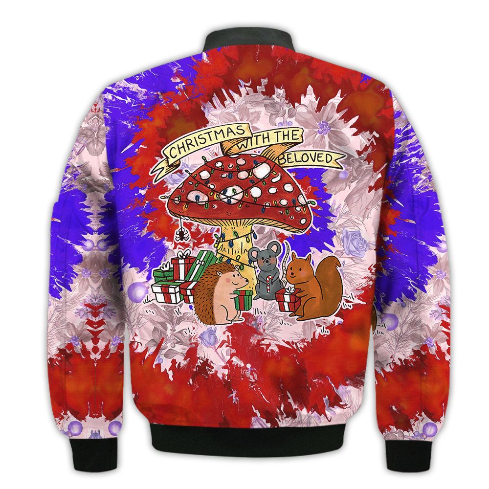 Merry-Christmas-Christmas-With-The-BeLoved-Retro-Christmas-Holiday-Gifts-Unisex-3D-Bomber-Jacket-2