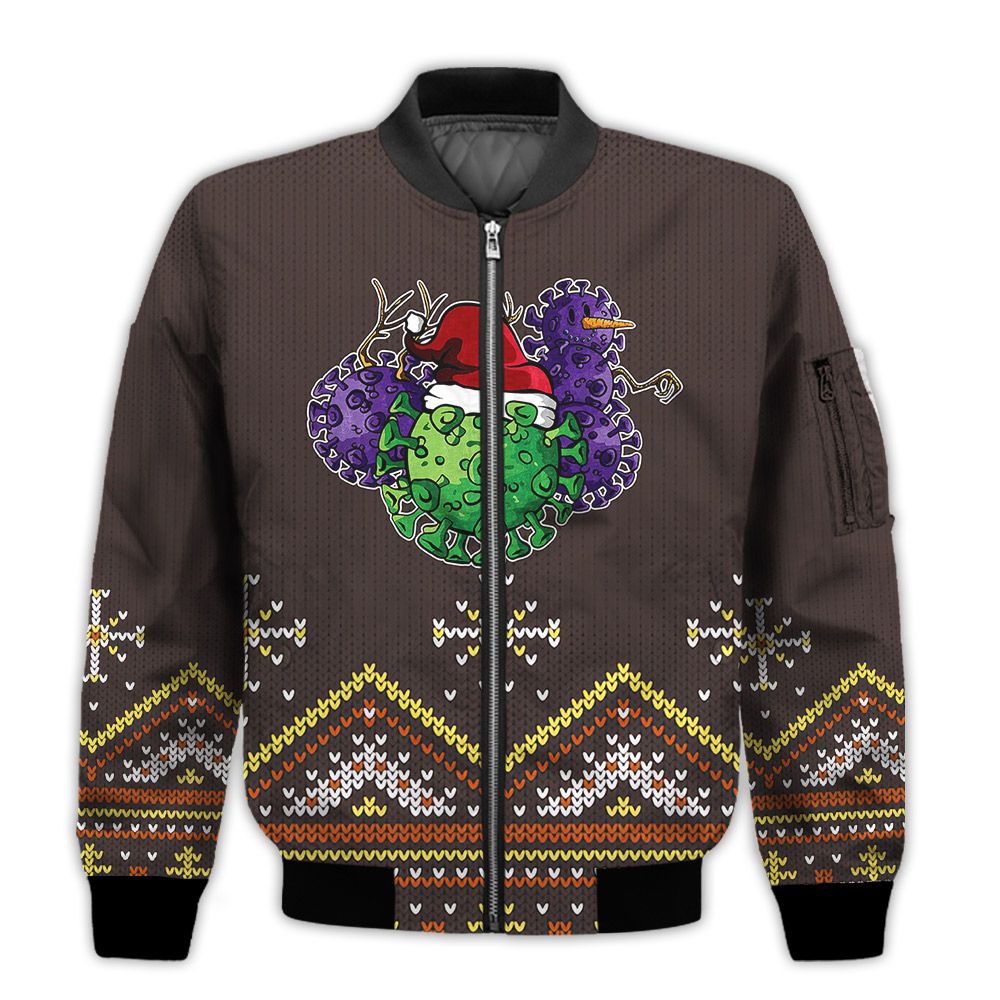 Merry-Christmas-Covid-Christmas-Retro-Christmas-Holiday-Gifts-Unisex-3D-Bomber-Jacket-1