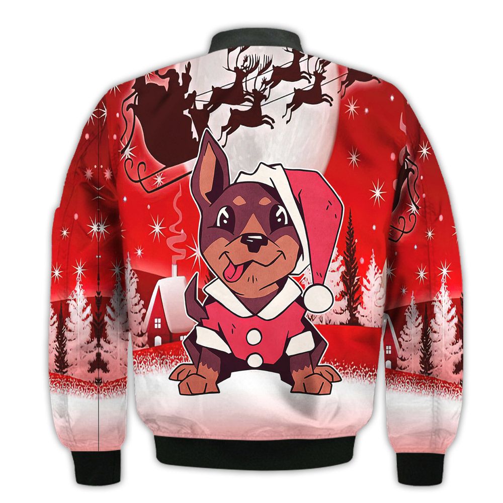 Merry-Christmas-Cute-Christmas-Puppy-Retro-Christmas-Holiday-Gifts-Unisex-3D-Bomber-Jacket-2