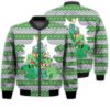 Merry Christmas Dinosaur Christmas Tree Retro Christmas Holiday Gifts Unisex 3D Bomber Jacket
