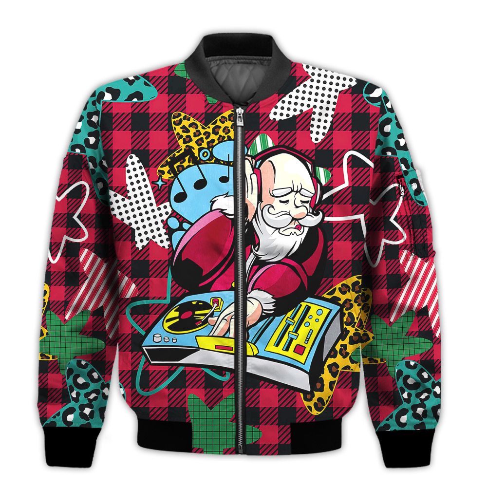 Merry-Christmas-Dj-Santa-Retro-Christmas-Holiday-Gifts-Unisex-3D-Bomber-Jacket-1