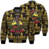 Merry Christmas Extreme Santa Christmas Retro Christmas Holiday Gifts Unisex 3D Bomber Jacket
