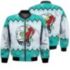 Merry Christmas Meowy Retro Christmas Holiday Gifts Unisex 3D Bomber Bomber Jacket