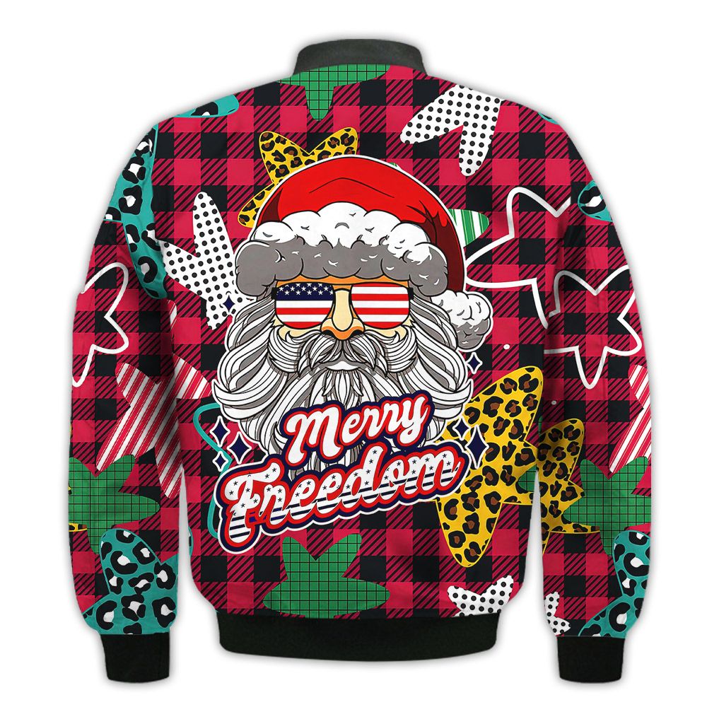 Merry-Christmas-Merry-Freedom-Retro-Christmas-Holiday-Gifts-Unisex-3D-Bomber-Jacket-2