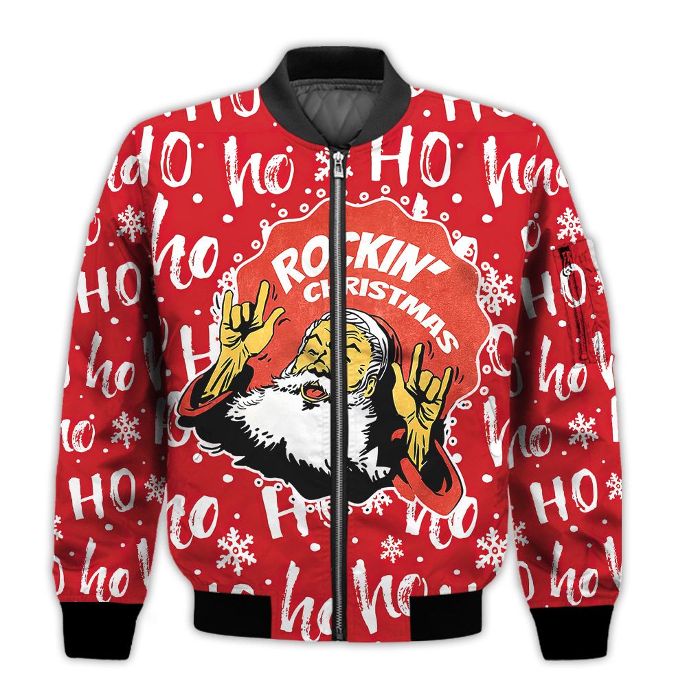 Merry-Christmas-Rockin-Christmas-Santa-Retro-Christmas-Holiday-Gifts-Unisex-3D-Bomber-Jacket-1