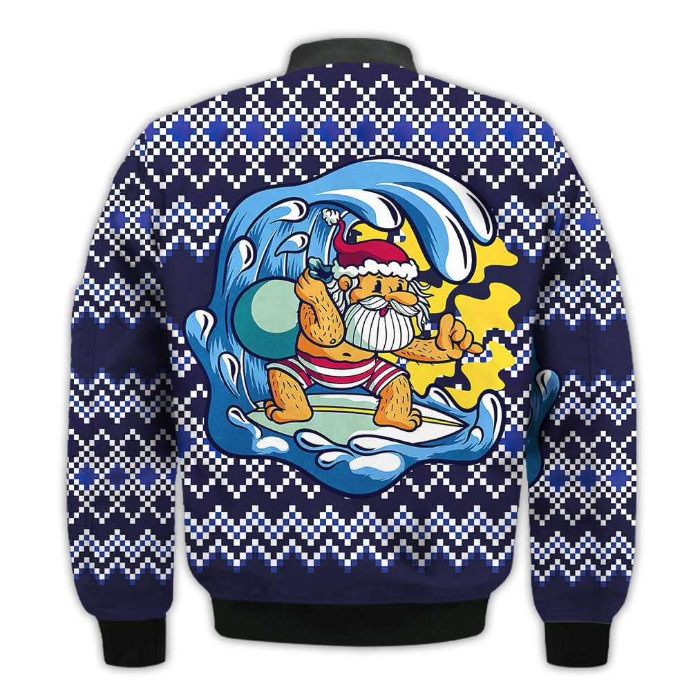 Merry-Christmas-Santa-Claus-Surfing-Retro-Christmas-Holiday-Gifts-Unisex-3D-Bomber-Bomber-Jacket-2