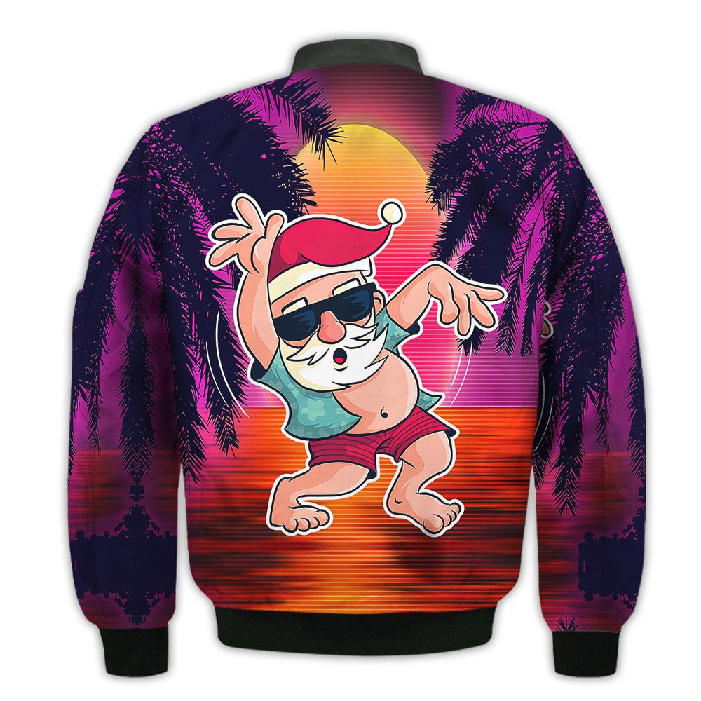 Merry-Christmas-Santa-Dancing-Retro-Christmas-Holiday-Gifts-Unisex-3D-Bomber-Bomber-Jacket-2