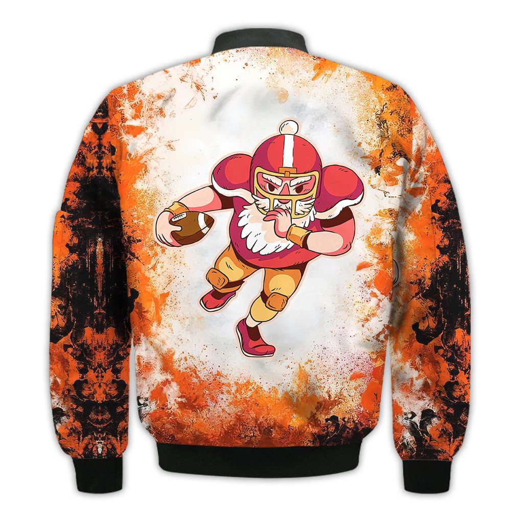 Merry-Christmas-Santa-Football-Retro-Christmas-Holiday-Gifts-Unisex-3D-Bomber-Bomber-Jacket-2