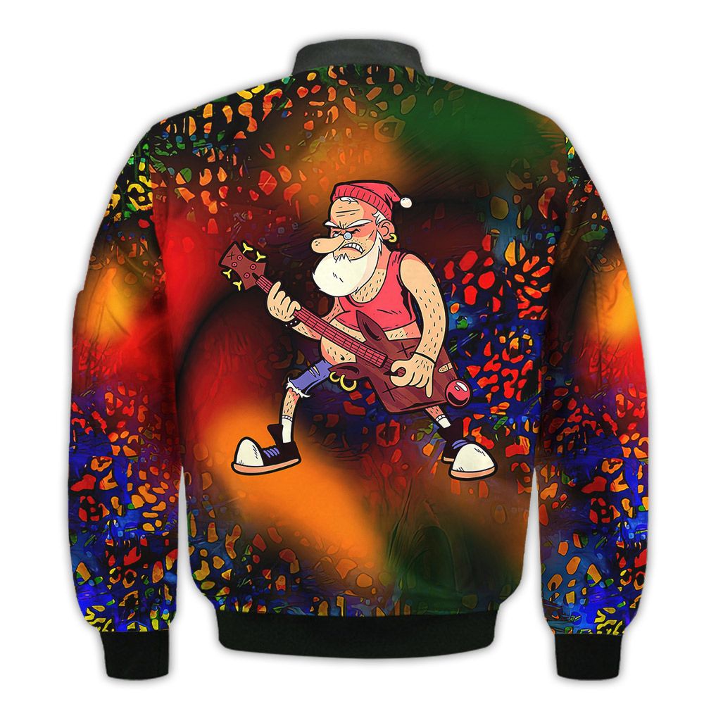 Merry-Christmas-Santa-Rock-Retro-Christmas-Holiday-Gifts-Unisex-3D-Bomber-Bomber-Jacket-2