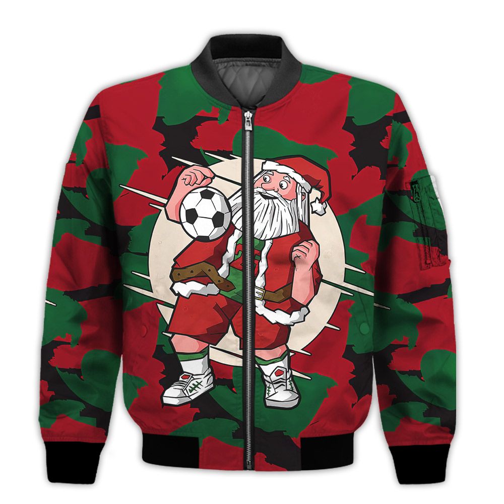 Merry-Christmas-Santa-Soccer-Retro-Christmas-Holiday-Gifts-Unisex-3D-Bomber-Bomber-Jacket-1