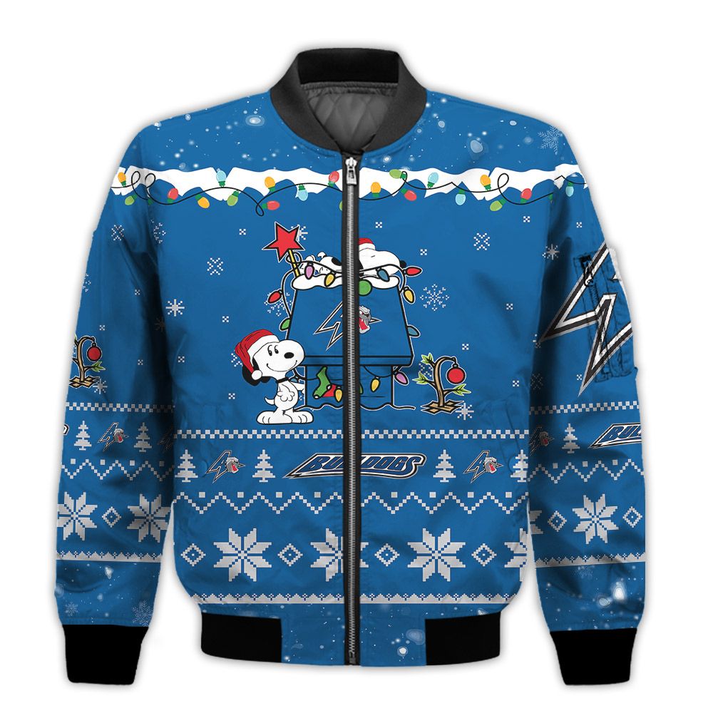 Merry-Christmas-Season-North-Carolina-Asheville-Bulldogs-Snoopy-3D-Bomber-Bomber-Jacket-1