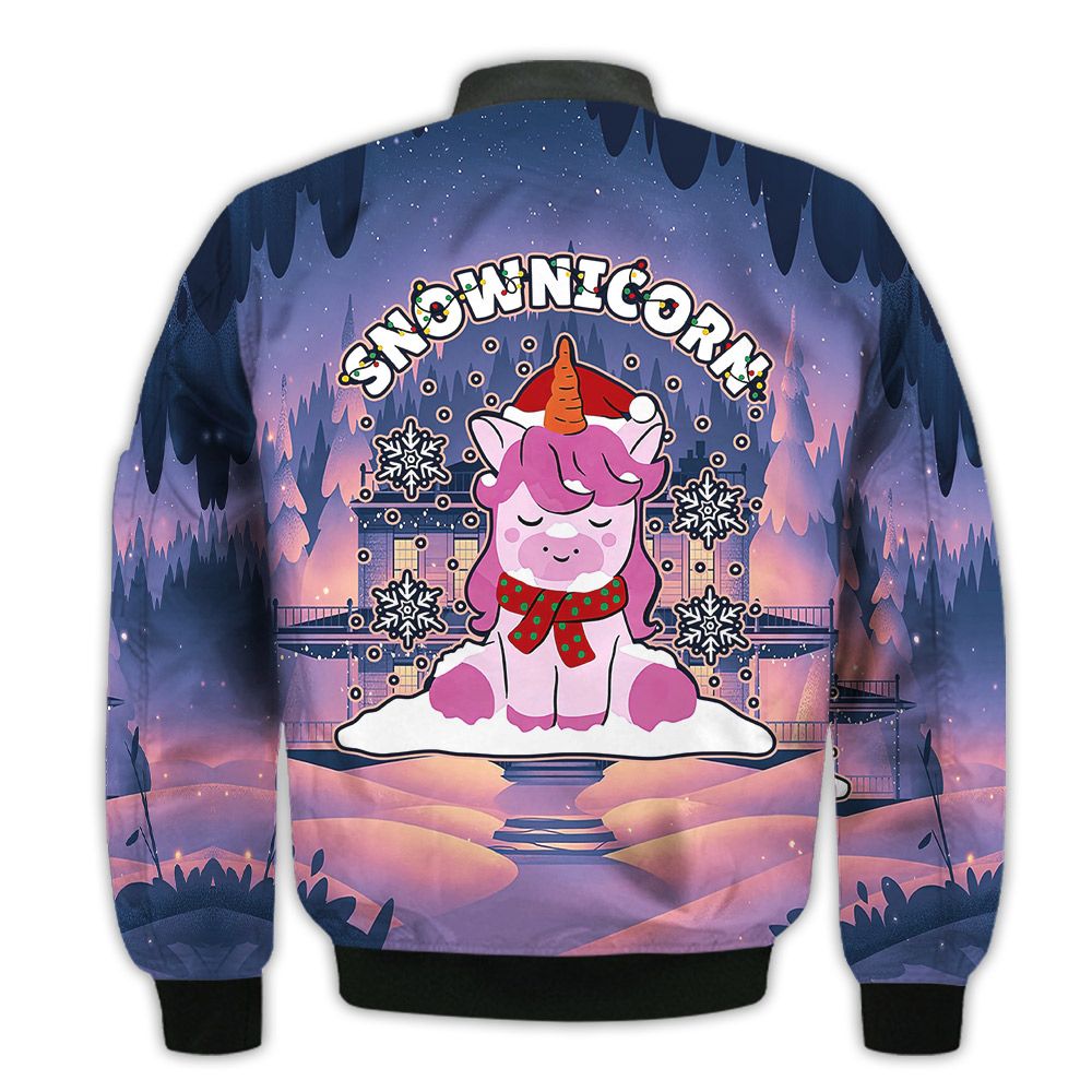 Merry-Christmas-Snownicorn-Christmas-Unicorn-Retro-Christmas-Holiday-Gifts-Unisex-3D-Bomber-Jacket-2