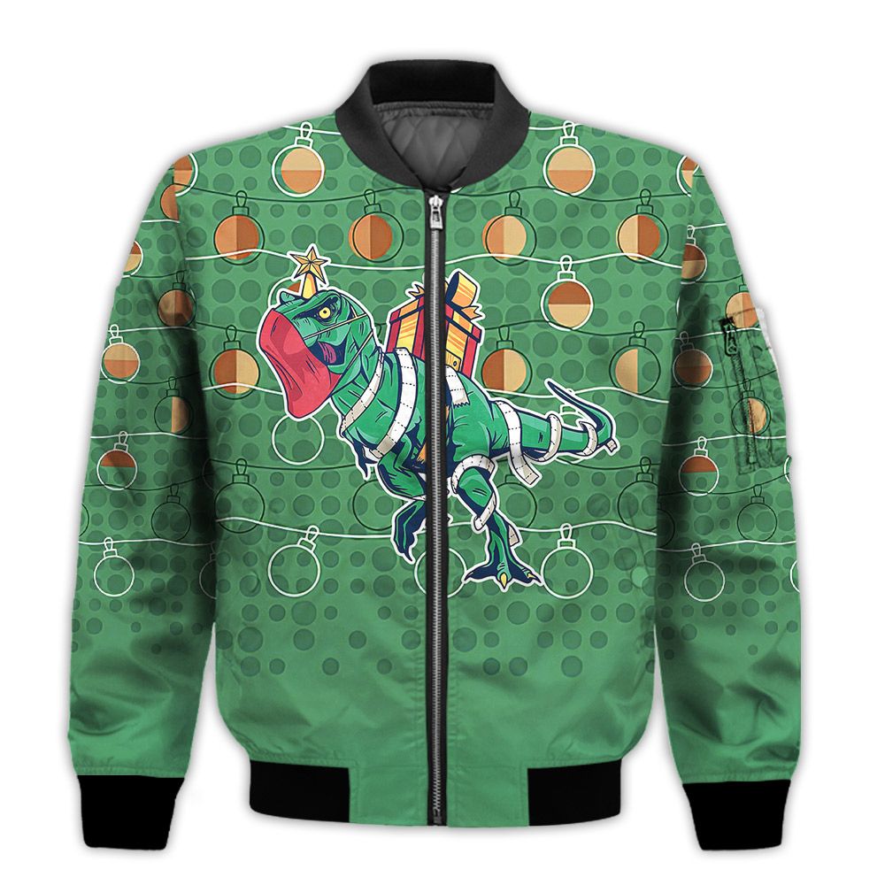 Merry-Christmas-T-Rex-Retro-Christmas-Holiday-Gifts-Unisex-3D-Bomber-Jacket-1