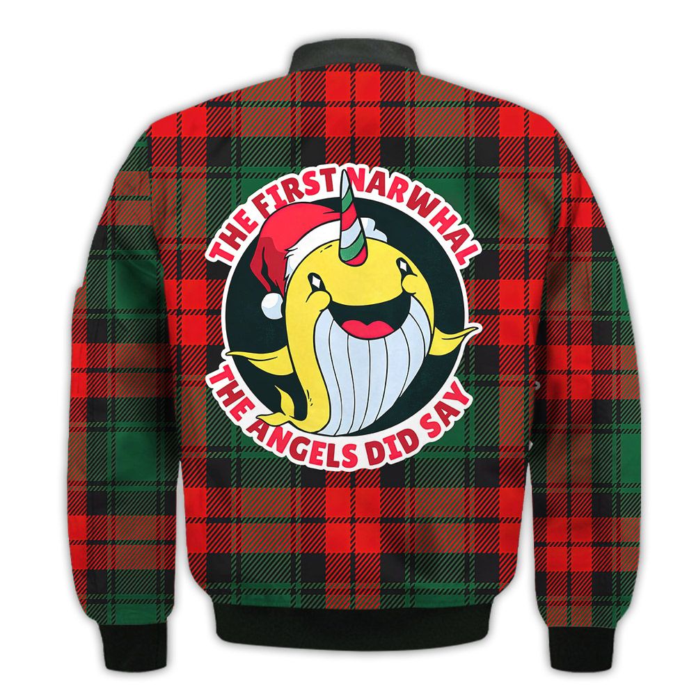 Merry-Christmas-The-First-Narwhal-The-Angels-Did-Say-Retro-Christmas-Holiday-Gifts-Unisex-3D-Bomber-Jacket-2