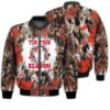 Merry Christmas Tis The Season Santa Claus Retro Christmas Holiday Gifts Unisex 3D Bomber Jacket