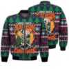 Merry Christmas When You're Dead Inside But It's Christmas Retro Christmas Holiday Gifts Unisex 3D Bomber Jacket