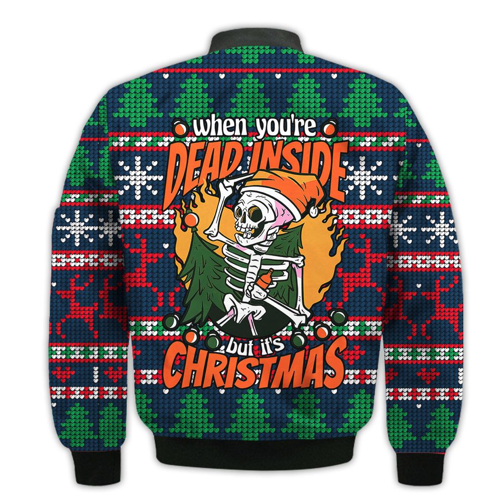 Merry-Christmas-When-Youre-Dead-Inside-But-Its-Christmas-Retro-Christmas-Holiday-Gifts-Unisex-3D-Bomber-Jacket-2