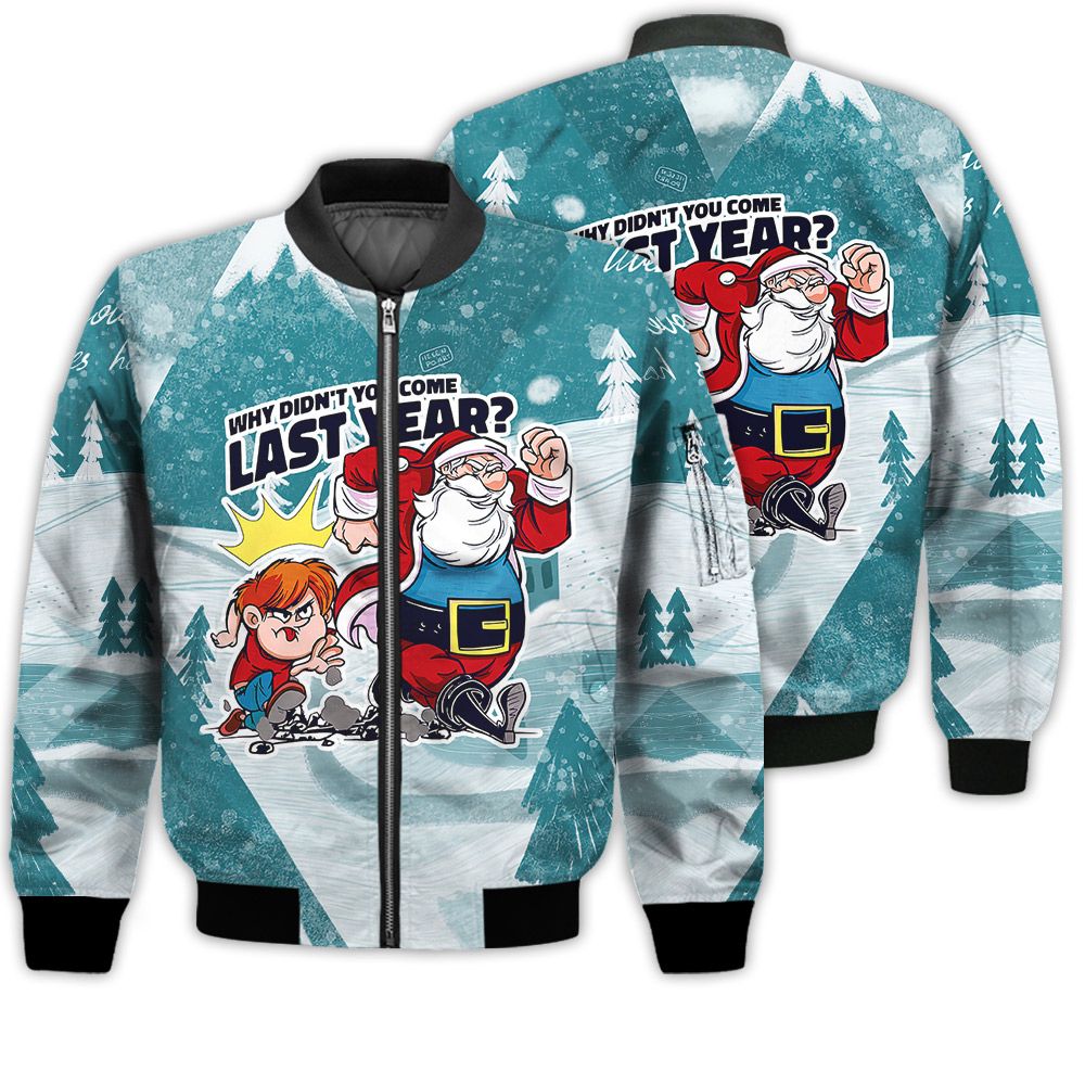 Merry Christmas Why Didn't You Come Last Year Retro Christmas Holiday Gifts Unisex 3D Bomber Jacket Merry Christmas Why Didn't You Come Last Year Retro Christmas Holiday Gifts Unisex 3D Bomber Jacket