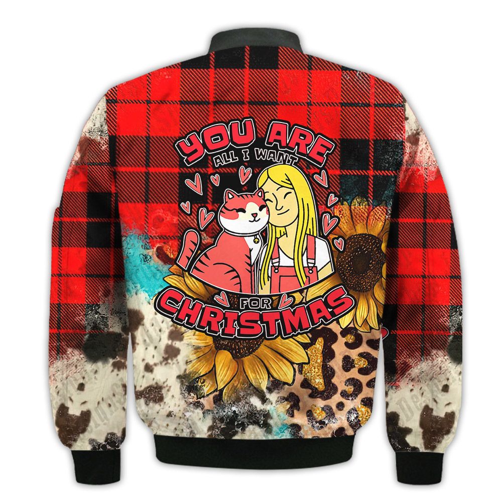 Merry-Christmas-You-Are-All-I-Want-For-Christmas-Retro-Christmas-Holiday-Gifts-Unisex-3D-Bomber-Jacket-2