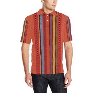 Mexican Pattern Print Design 05 Men Polo Shirt