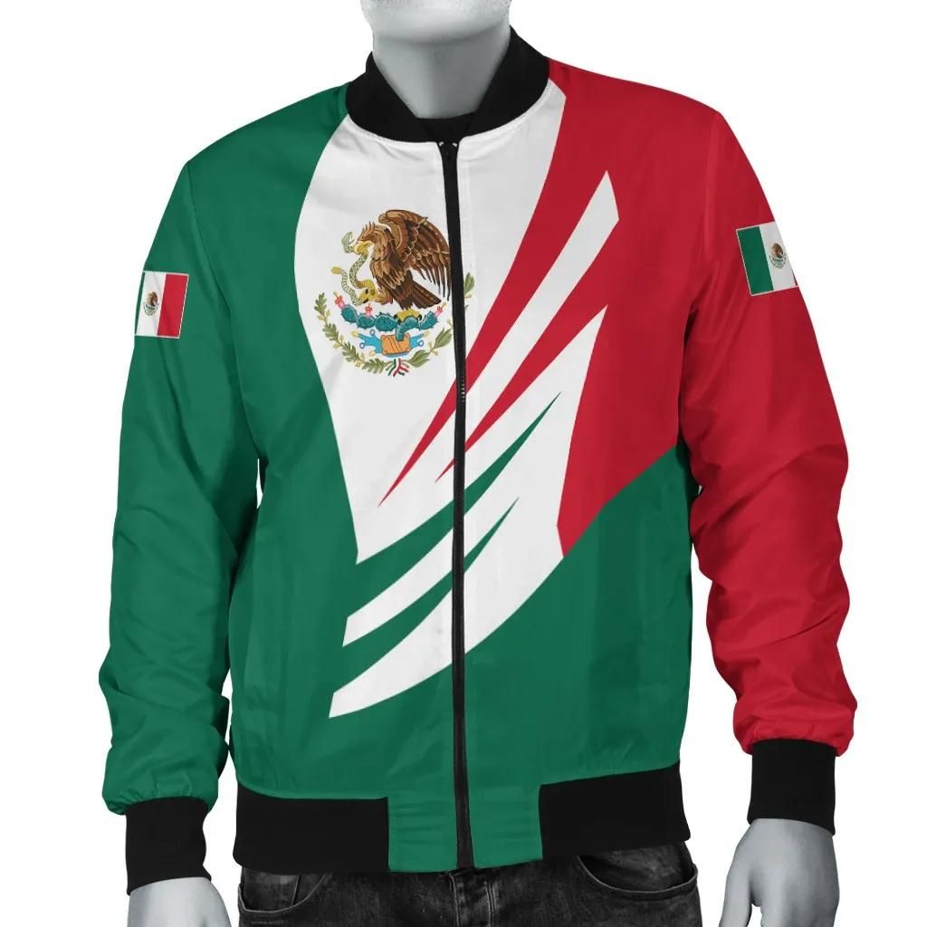 Mexico Bomber Jacket Coat Of Arms BinCjou A15 Bomber Jacket Mexico Bomber Jacket Coat Of Arms BinCjou A15 Bomber Jacket