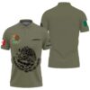 Mexico Custom Name 3D Polo Shirt #210421V