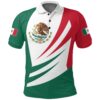 Mexico Polo Shirt Coat Of Arms BinCjou A15