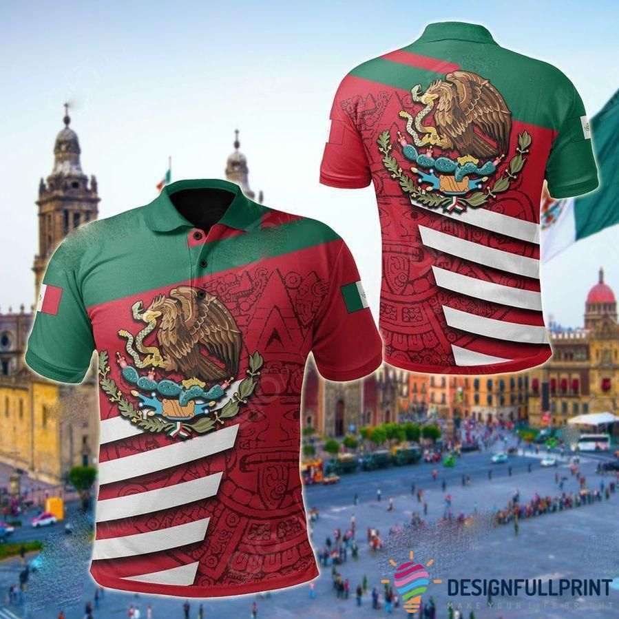 Mexico Tonatiuh Polo Shirt Nhd Mexico Tonatiuh Polo Shirt Nhd