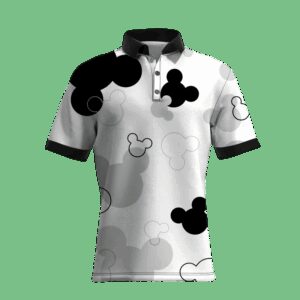 Mickey Mouse Disney Full Over Print Polo Shirt