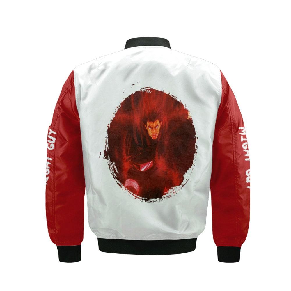 Might-Guy-Bomber-Jacket-Custom-Nrt-Ninja-Under-The-Sun-Cosplay-Costumes-Bomber-Jacket-1