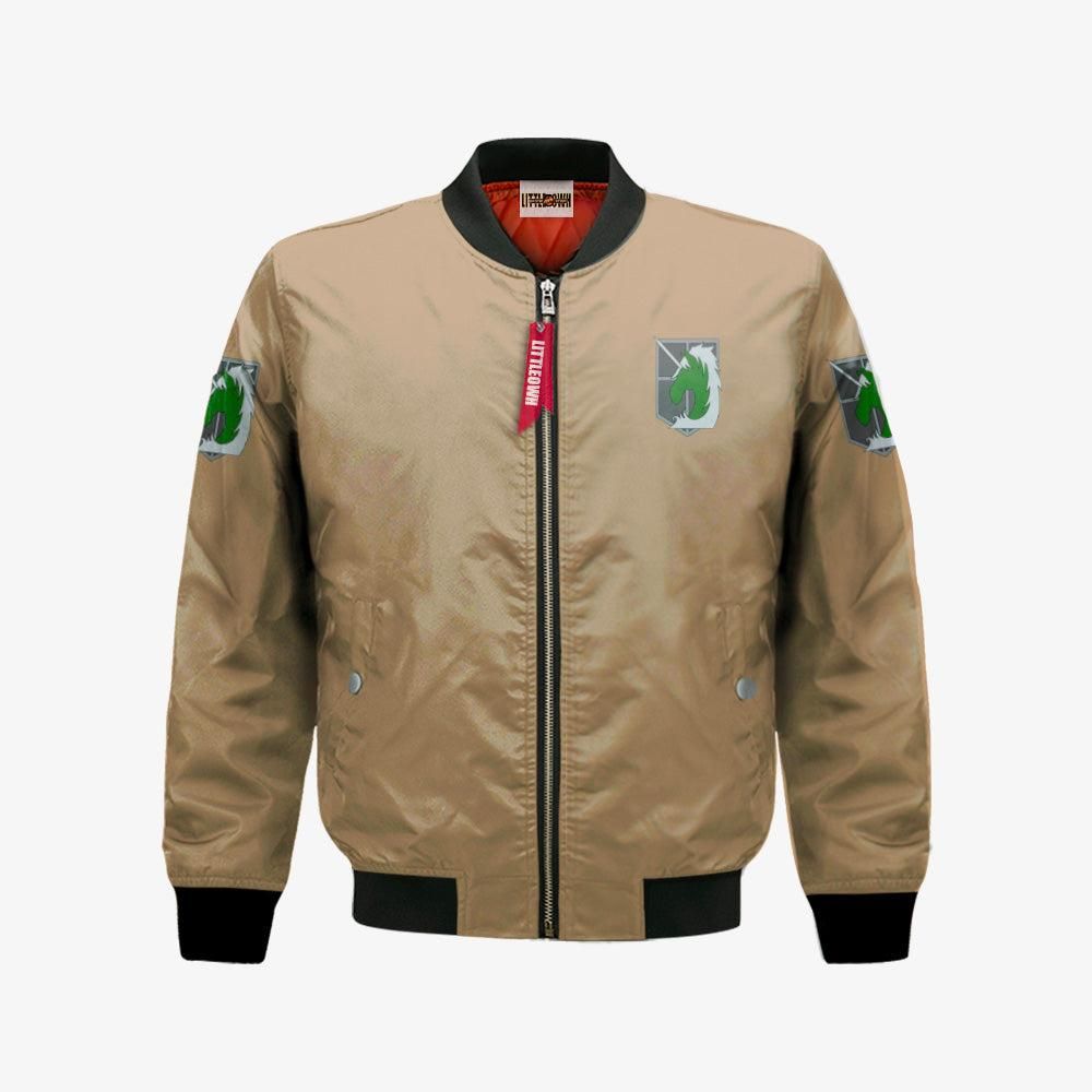 Military Police Regiment Bomber Jacket Custom Attack On Titan Cosplay Costumes Bomber Jacket Military Police Regiment Bomber Jacket Custom Attack On Titan Cosplay Costumes Bomber Jacket