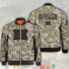 Miller High Life Camouflage Bomber Jacket