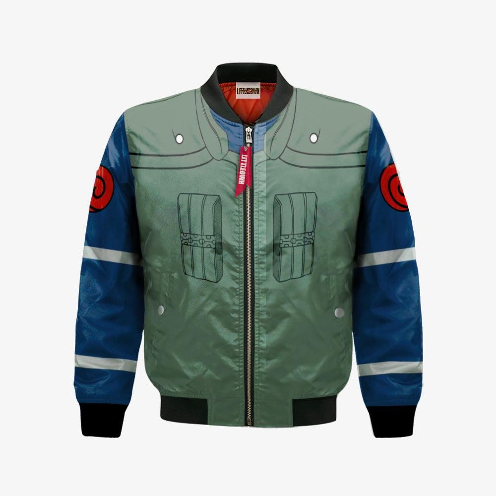 Minato Namikaze Bomber Jacket Custom Anime Merch Cosplay Costumes Bomber Jacket Minato Namikaze Bomber Jacket Custom Anime Merch Cosplay Costumes Bomber Jacket