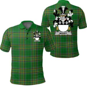 Misset Ireland Polo Shirt - Irish National Tartan A7