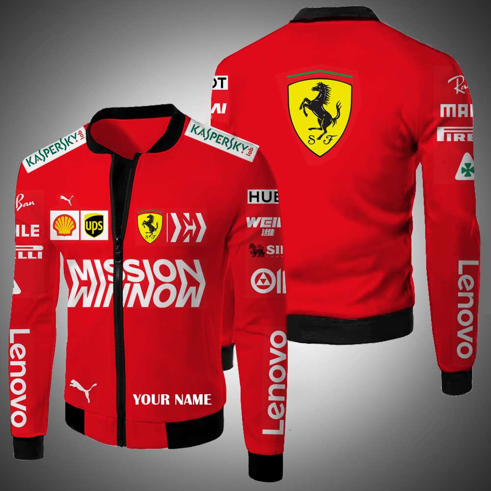 Mission Kaspersky Personalized Bomber Jacket Mission Kaspersky Personalized Bomber Jacket