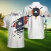 Mississippi Flag Golfer Unisex Polo Shirt