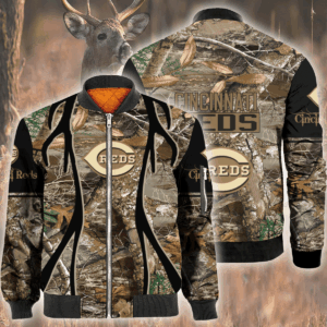 Mlb Cincinnati Reds Hunting Bomber Jacket