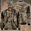 Mlb Cleveland Indians Hunting Bomber Jacket