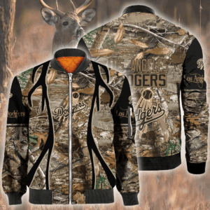 Mlb Los Angeles Dodgers Hunting Bomber Jacket