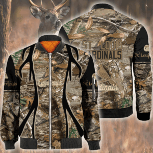 Mlb St Louis Cardinals Hunting Bomber Jacket
