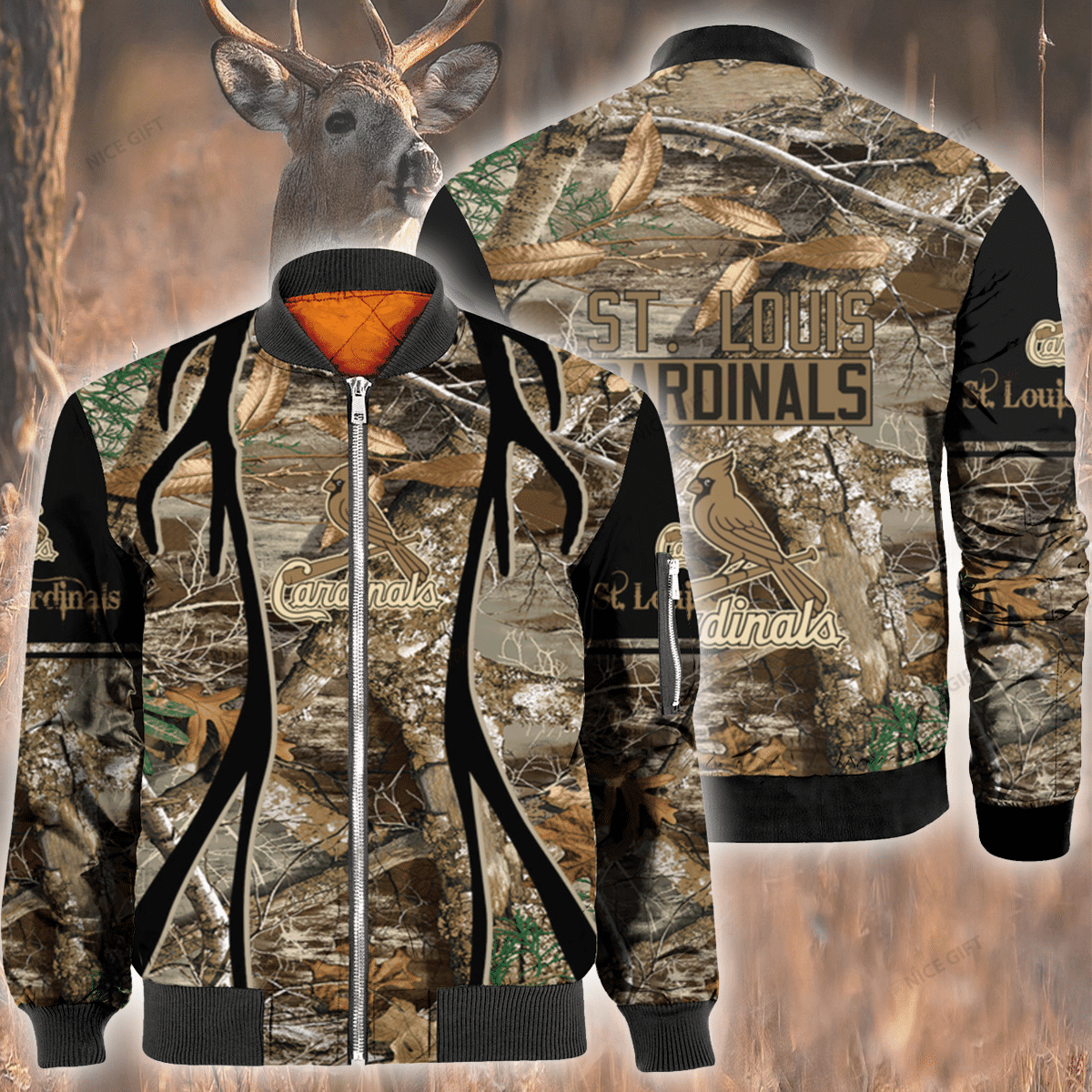 Mlb St Louis Cardinals Hunting Bomber Jacket Mlb St Louis Cardinals Hunting Bomber Jacket