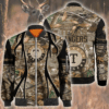 Mlb Texas Rangers Hunting Bomber Jacket