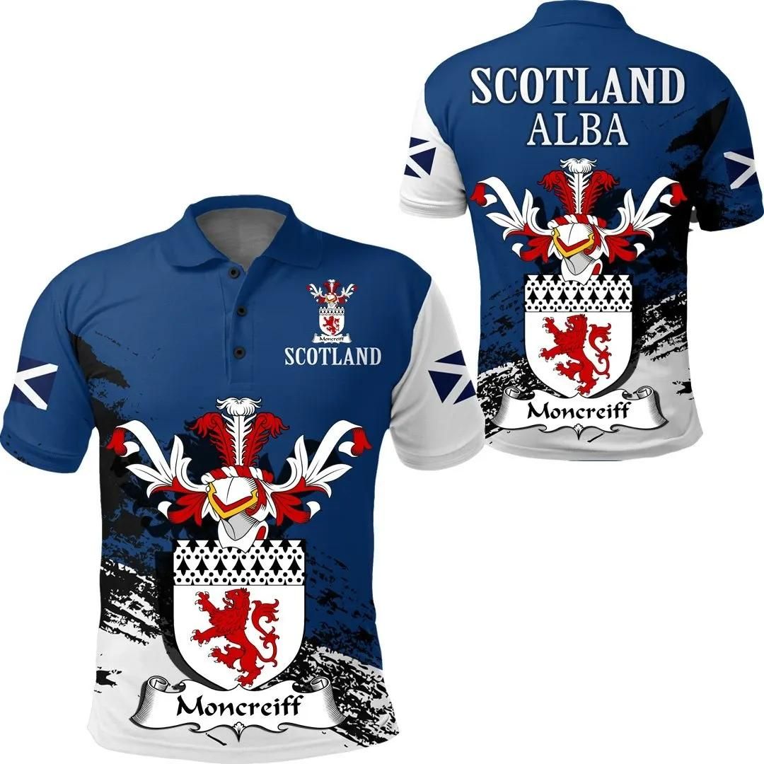 Moncreiff Scottish Family Crest Scotland Special Polo Shirt - Golf Shirt A7 Moncreiff Scottish Family Crest Scotland Special Polo Shirt - Golf Shirt A7