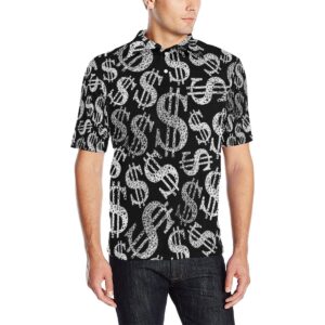 Money Pattern Print Design 02 Men Polo Shirt