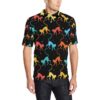 Monkey Pattern Print Design 01 Men Polo Shirt