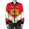 Montana Coat Of Arms Women Bomber Jacket Lucian Style JW5 Bomber Jacket