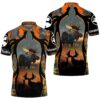 Moose Hunting Camo Polo Shirt
