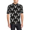 Moose Pattern Print Design 02 Men Polo Shirt